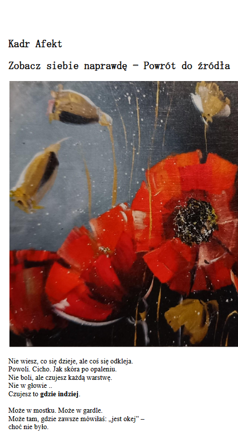 Zobacz siebie naprawdę